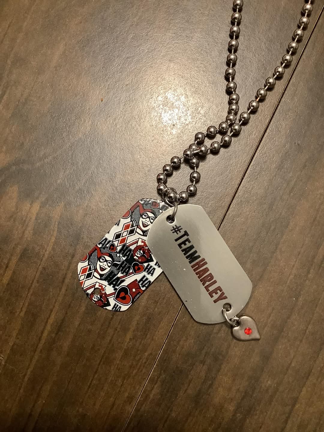 Team Harley Necklace/Earrings Set