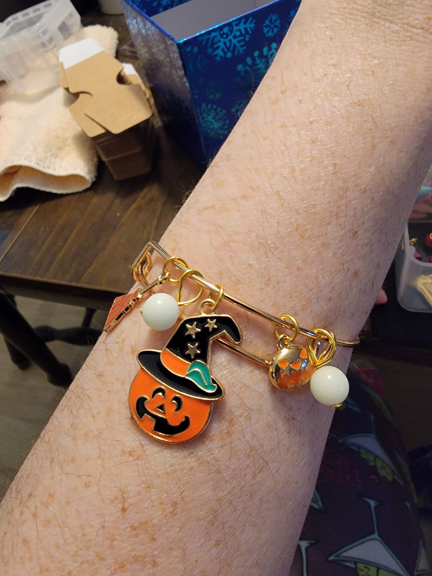 Simple Halloween Bracelet