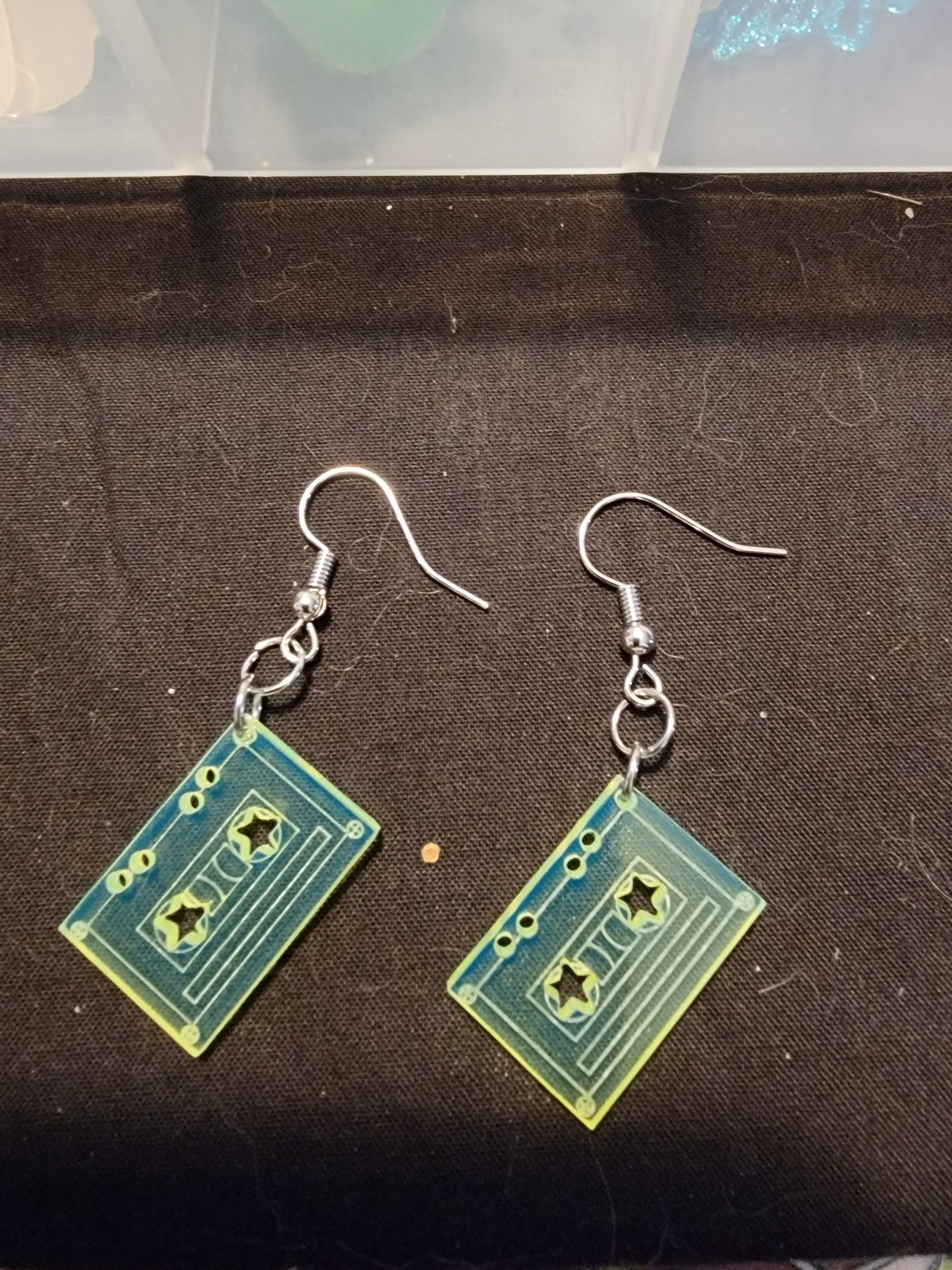Retro Cassette Earrings