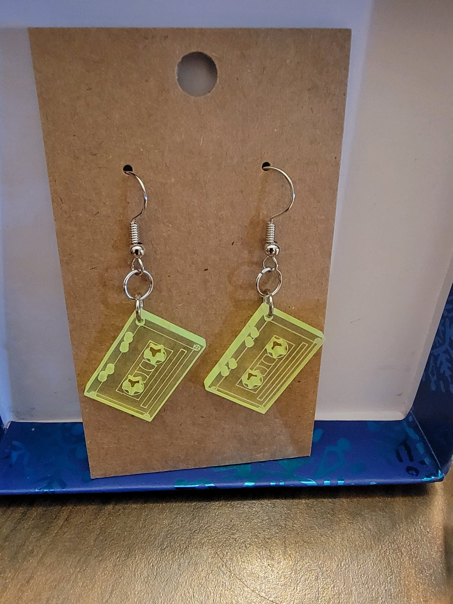 Retro Cassette Earrings