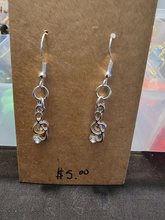 Musical Treble Earrings