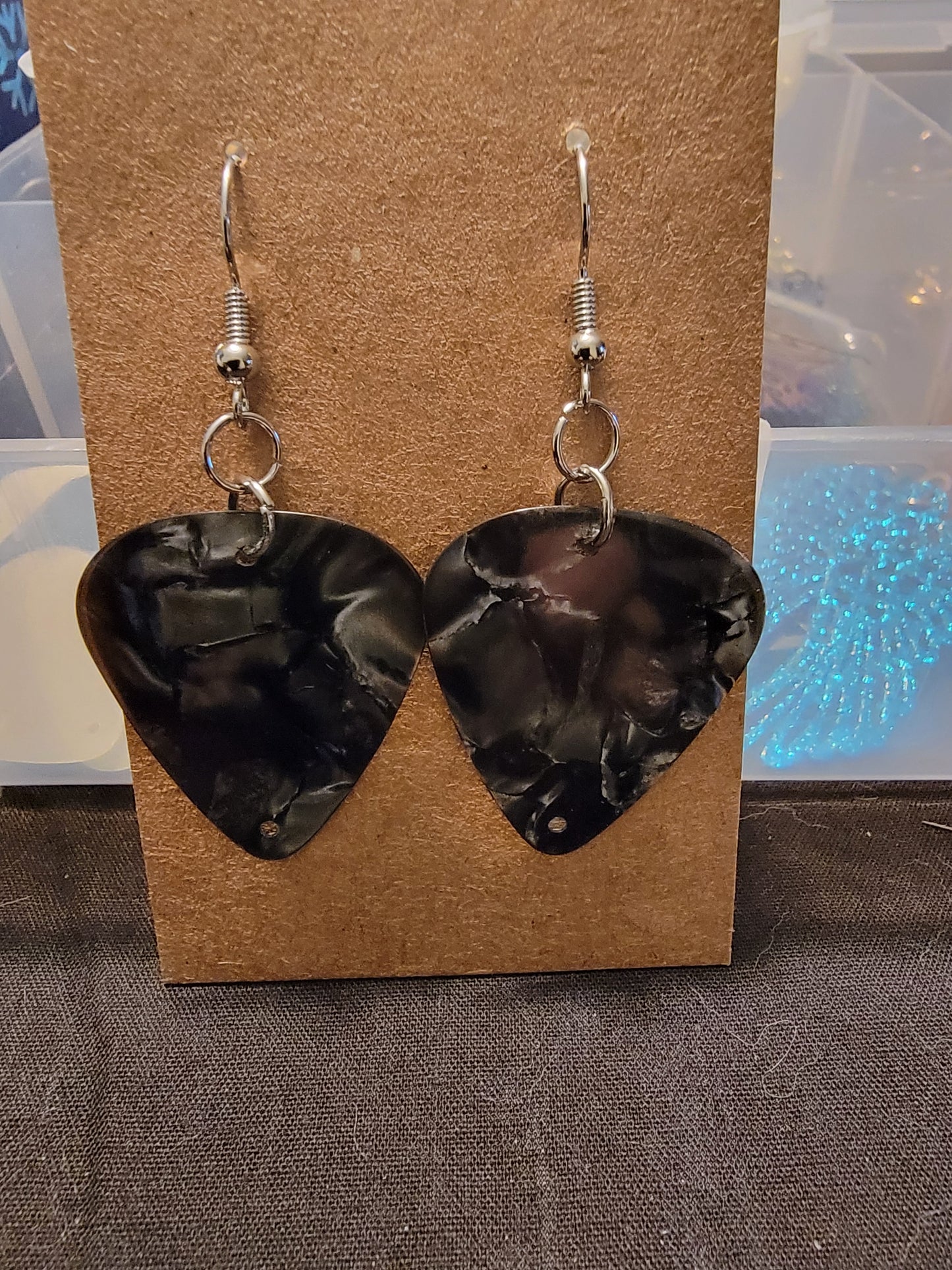 Guitar Pick Earrings