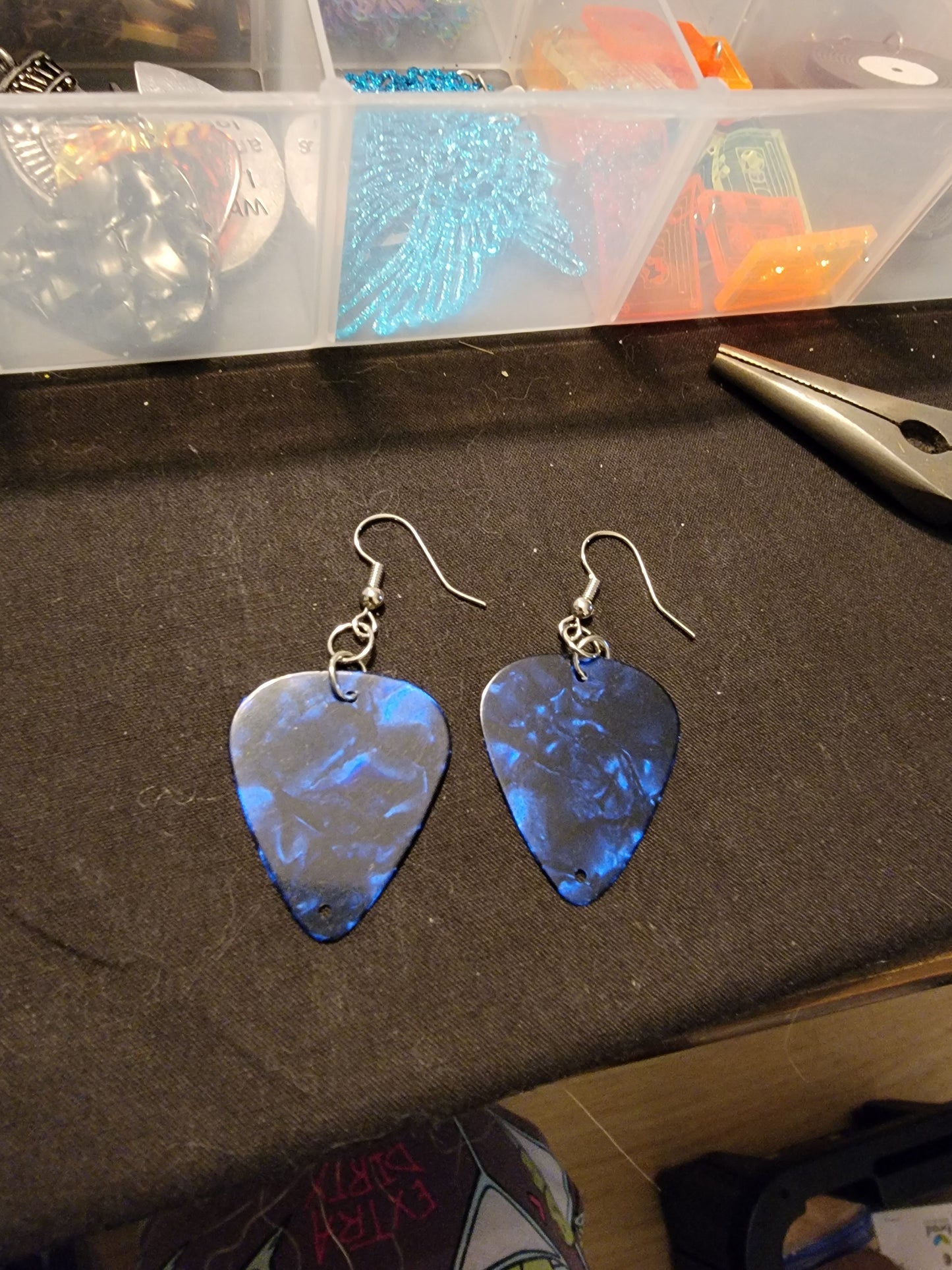 Guitar Pick Earrings
