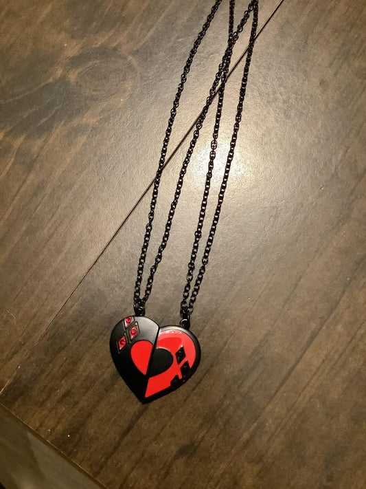 Harlequin Bestie Necklace Pair