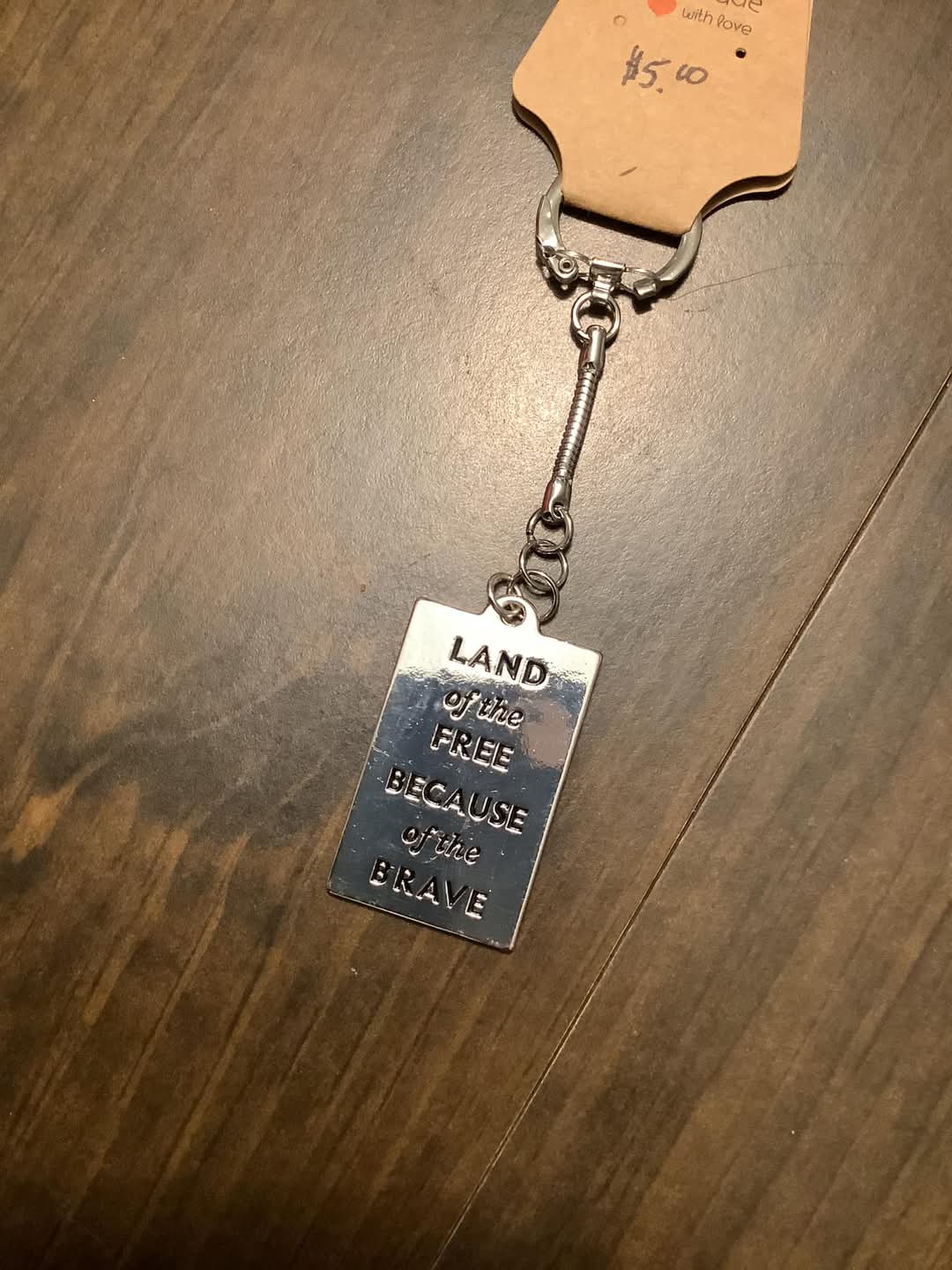 Land of the Free Keychain